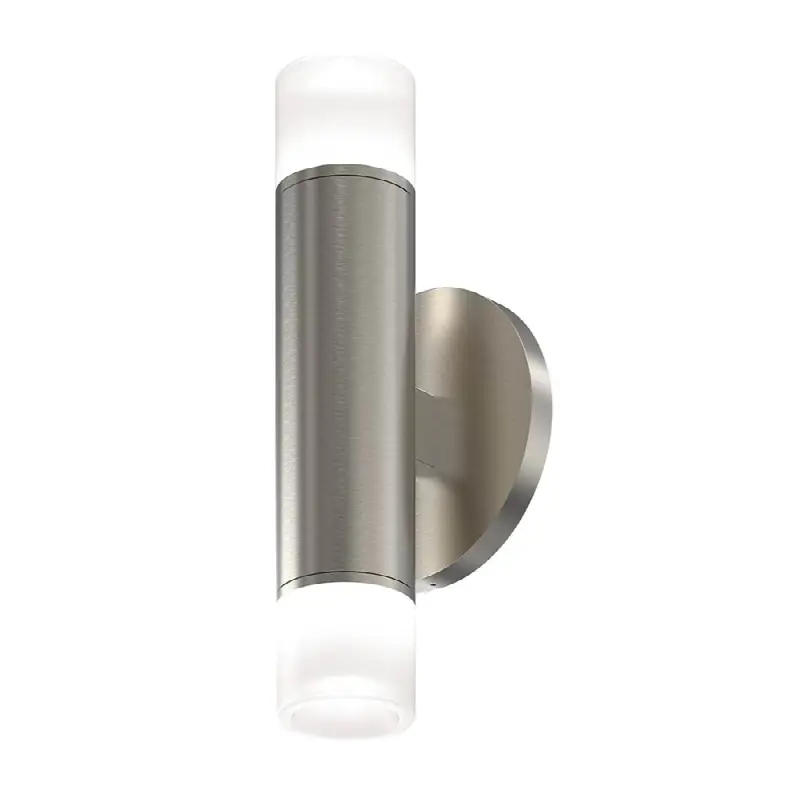 2" Two-Sided LED Sconce with Etched Glass Trims and 25 Degree Narrow Flood Lenses