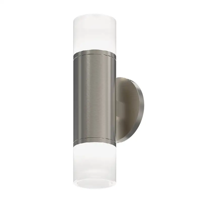 3" Two-Sided LED Sconce w/Etched Glass Trims and 25 Degrees Narrow Flood Lens