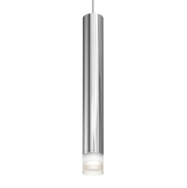 3" Tall LED Pendant w/Etched Glass Trim and 25 Degrees Narrow Flood Lens