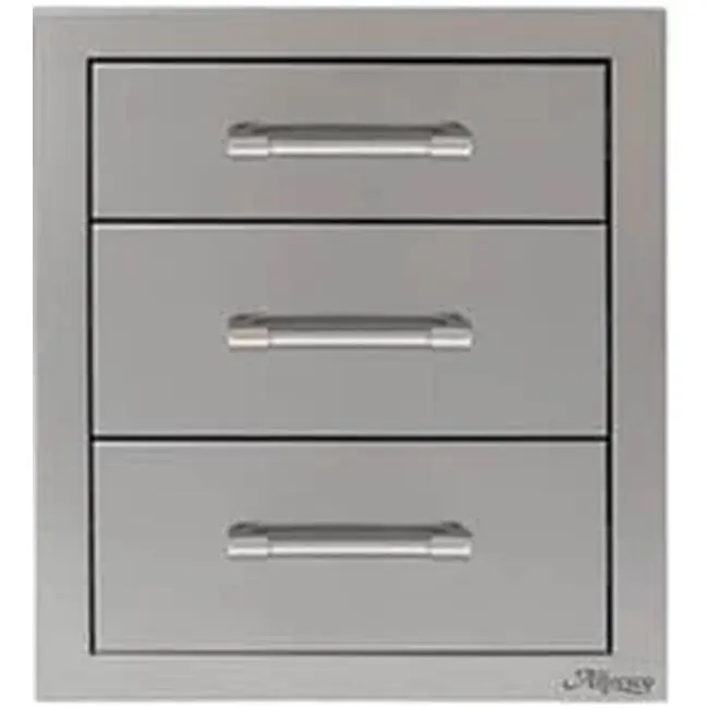 17" Three Tier Storage Drawers