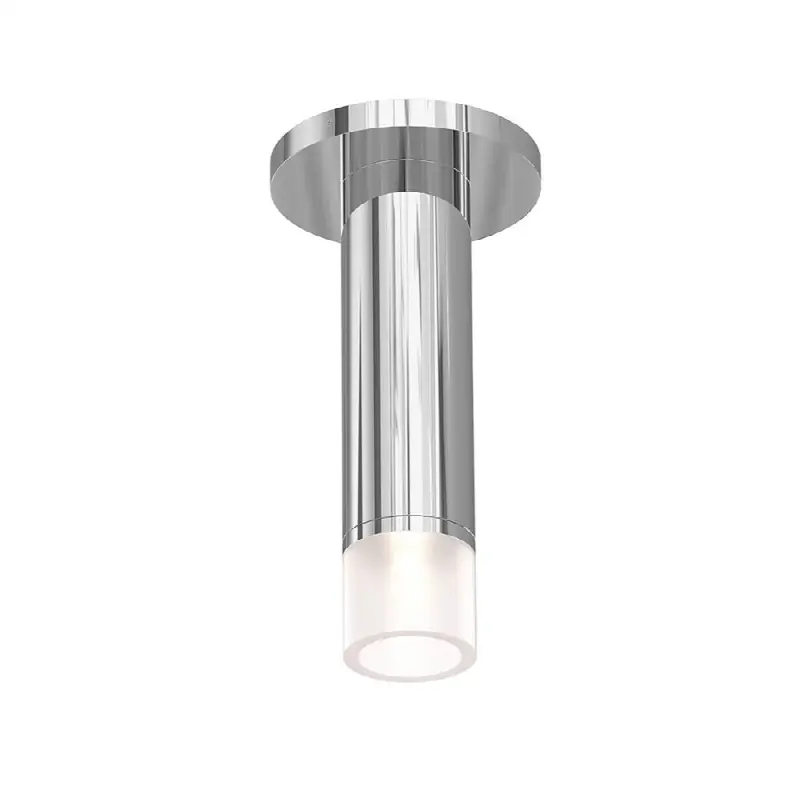 2" Small LED Surface Mount w/Etched Glass Trim and 25 Degrees Narrow Flood Lens