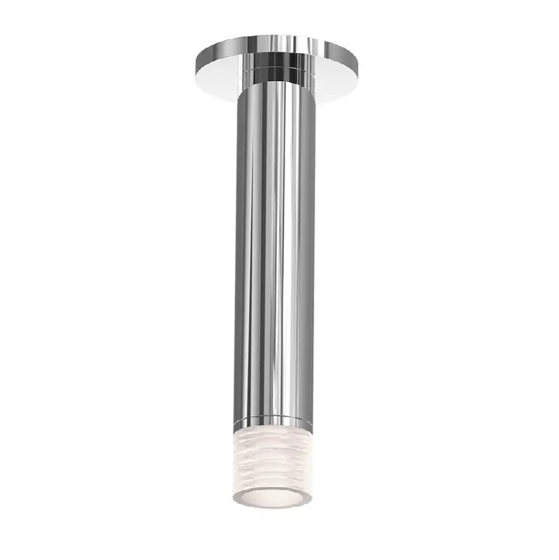 2" Tall LED Surface Mount w/ Etched Ribbon Glass and 25 Degrees Narrow Flood Lens