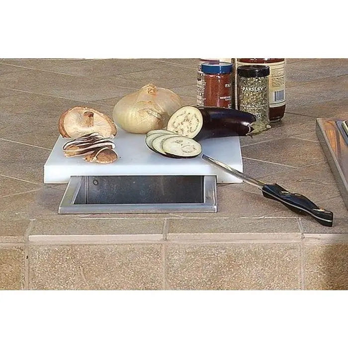 Prep / Waste Chute (W/ Cut Board and Cover)