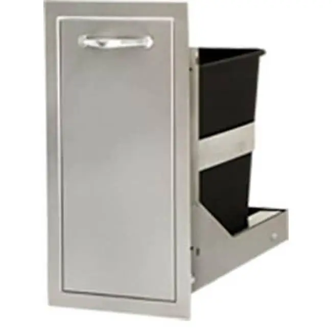 15" Single Trash Center - (Trash Can Not Included)