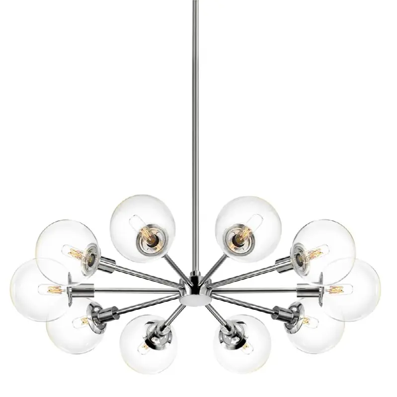 10-Light Radial Pendant