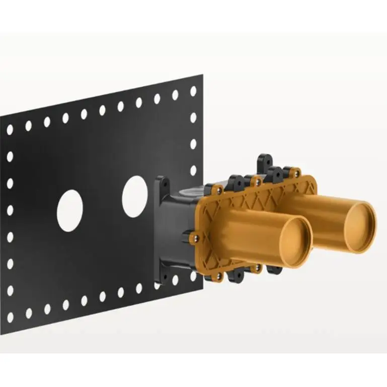 Built-in part for mixer with spout.
