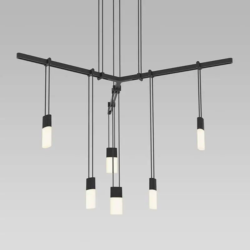 24" 1-Tier Tri-Bar with Etched Chiclet Luminaires