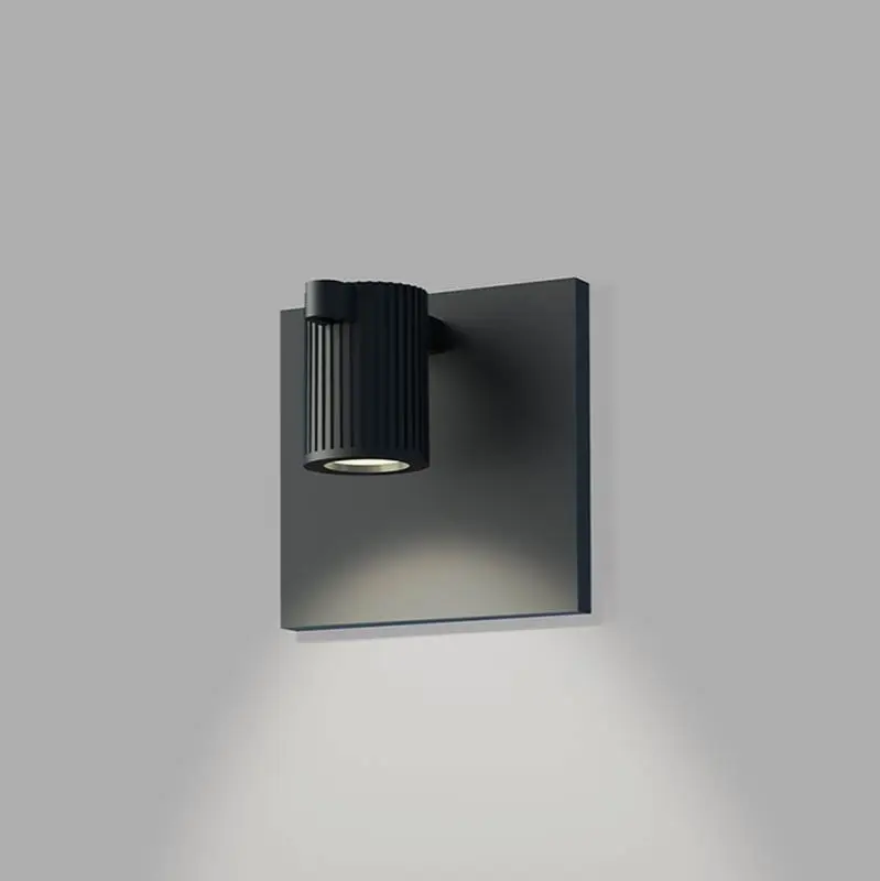 Standard Single Sconce with Bar-Mounted Single Cylinder w/Flood Lens