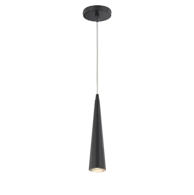 Sliver, Pendant, 12", Matte Black