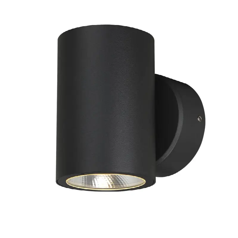Glen, Outdr, LED Wallmnt, Bk
