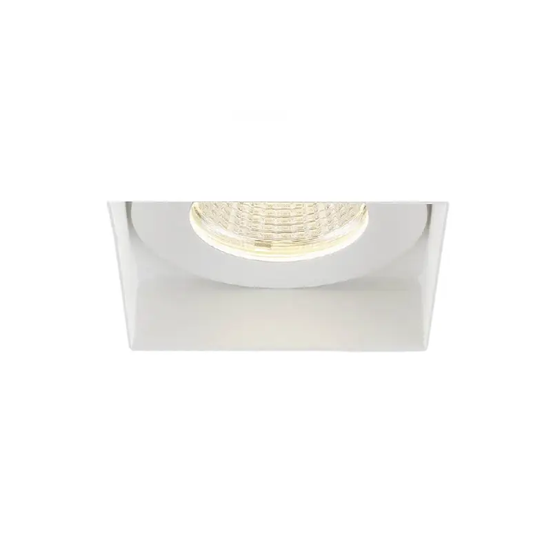 Amigo 15W 1 Light Square Trimless Downlight 3500K White