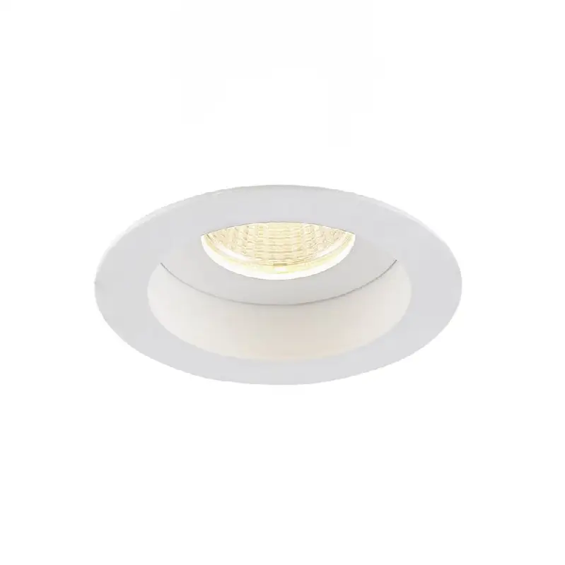Amigo 15W 1 Light Round Trim Downlight 3500K White