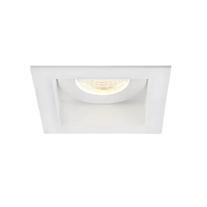 Amigo 15W 1 Light Square Trim Downlight 3000K White