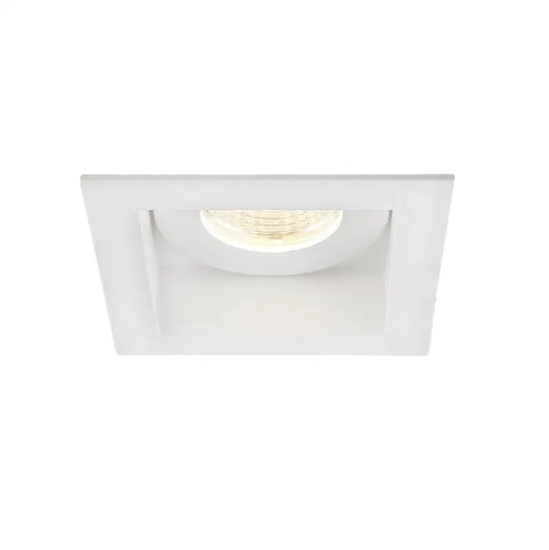 Amigo 15W 1 Light Square Trim Downlight 3500K White