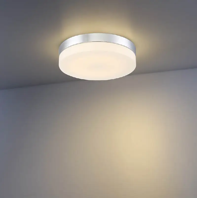 Koss, 1Lt LED Flushmnt, Lrg, Chr