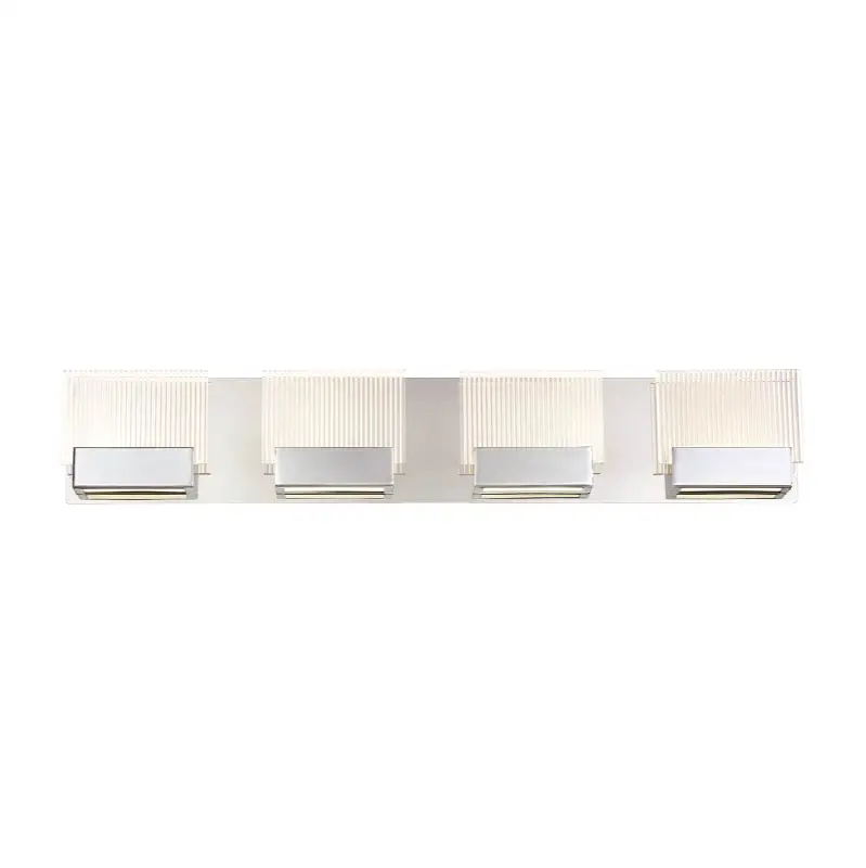 Sonic, Vanity, 4Lt, 29", Chrome, Clear Acrylic