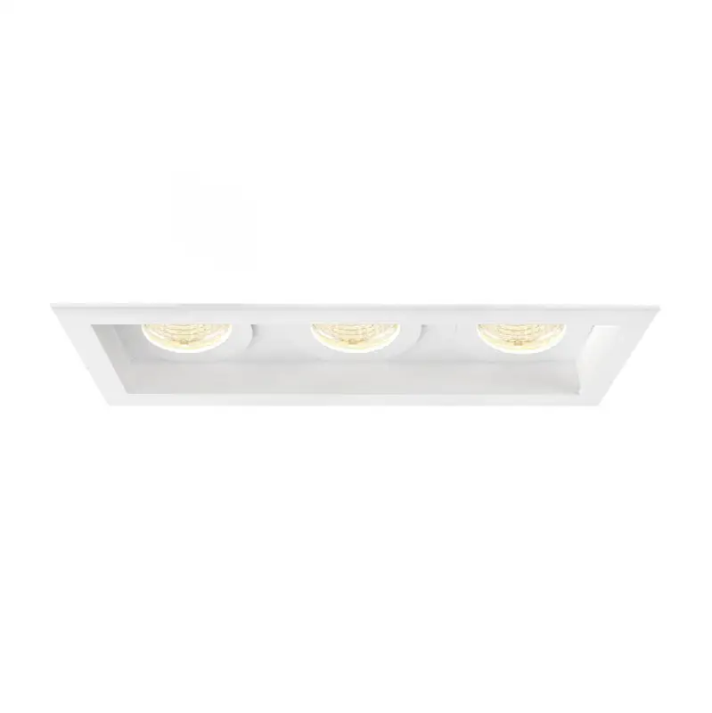 Amigo 15W 3 Lights Trim Downlight 3000K White