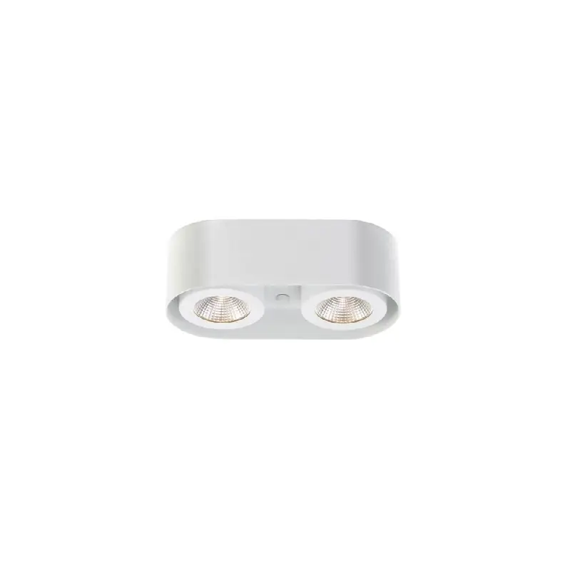 Nymark, 2Lt LED Surface Mnt, Wht
