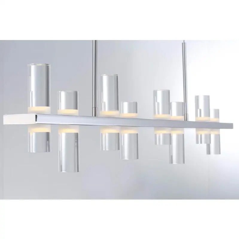 Netto, Chandelier, 8-Light, 42", Chrome