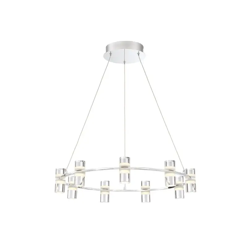 Netto, Pendant, 25", Chrome
