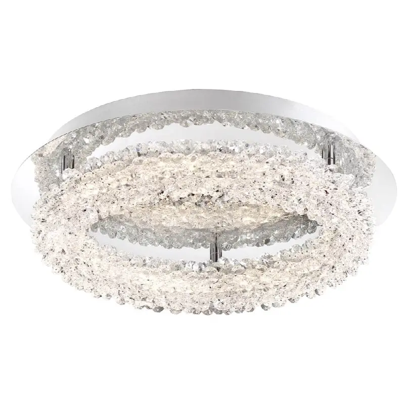 Sassi, Flush Mount, 15", Chrome