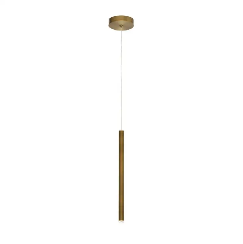 Navada, Pendant, 16", Brushed Brass