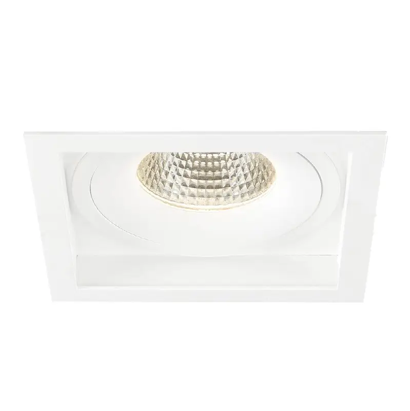 Amigo 26W 1 Light Square Trim Downlight 3000K White