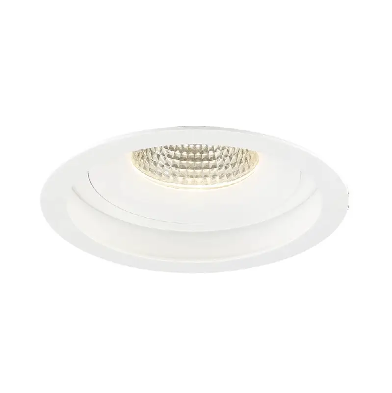 Amigo 26W 1 Light Round Trim Downlight 3000K White
