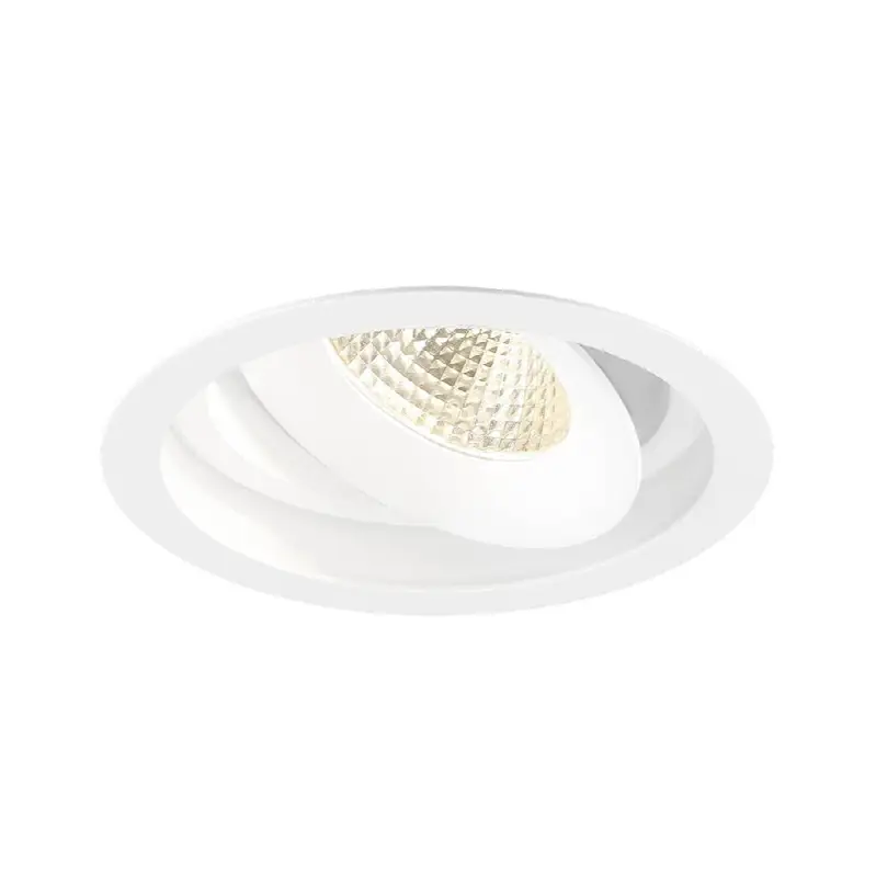 Amigo 26W 1 Light Round Trim Gimbal 3500K White