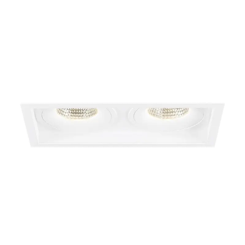 Amigo 26W 2 Lights Trim Downlight 3000K White