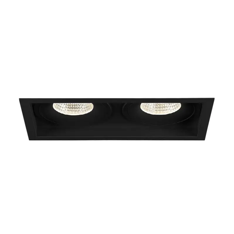 Amigo 26W 2 Lights Trim Downlight 3500K Black
