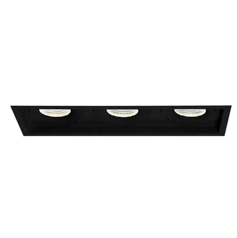 Amigo 26W 3 Lights Trim Downlight 3000K Black