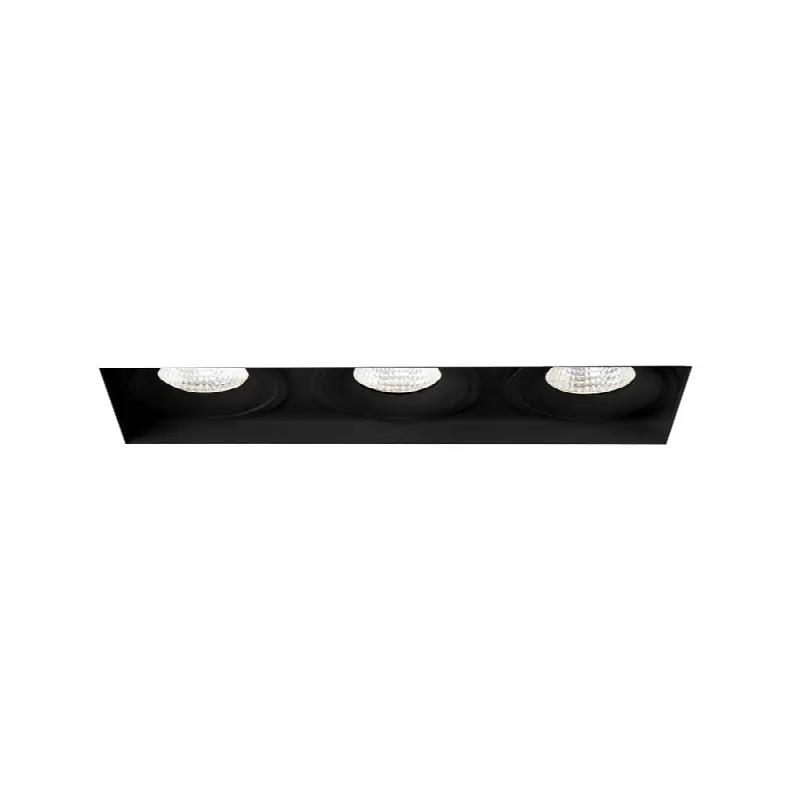 Amigo 26W 3 Lights Trimless Downlight 3000K Black
