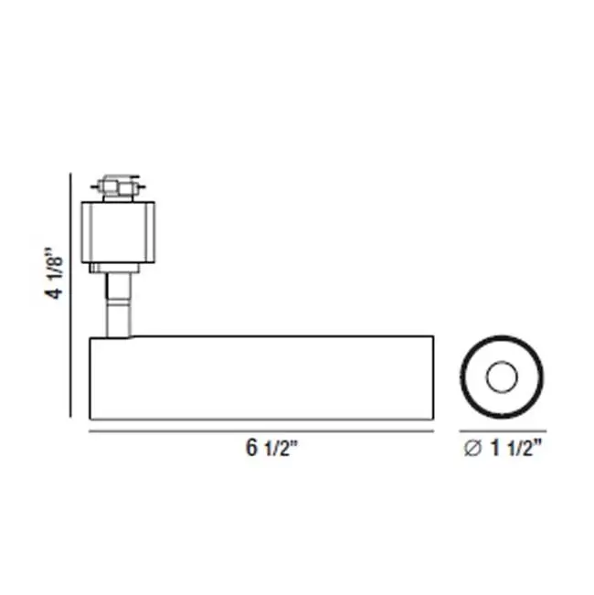 Charlie, Trk Head, LED, 7W, 30K, B