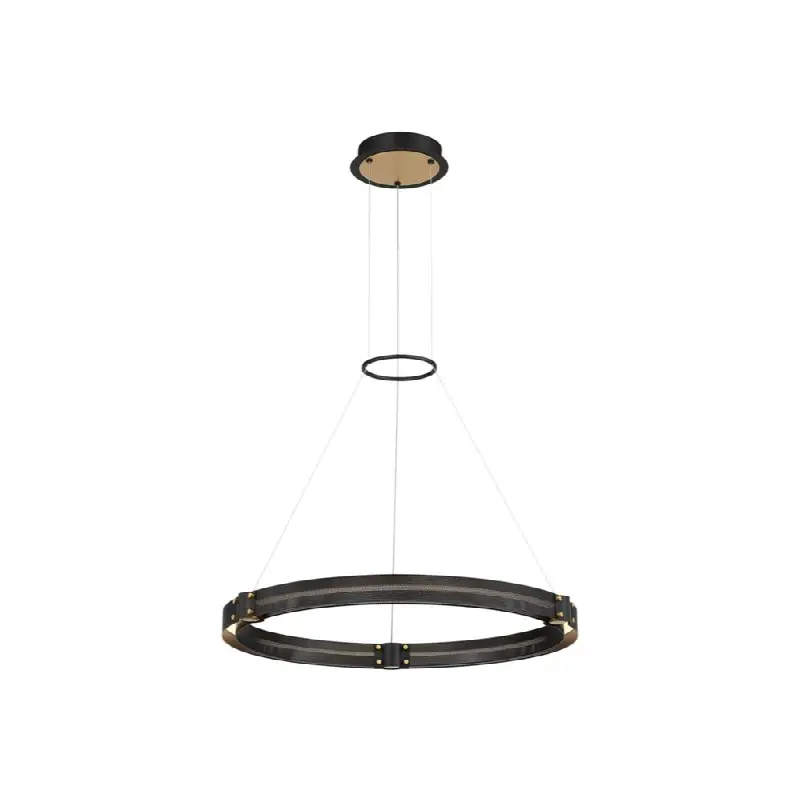 Admiral, Pendant, 29", Gold-Black Mix