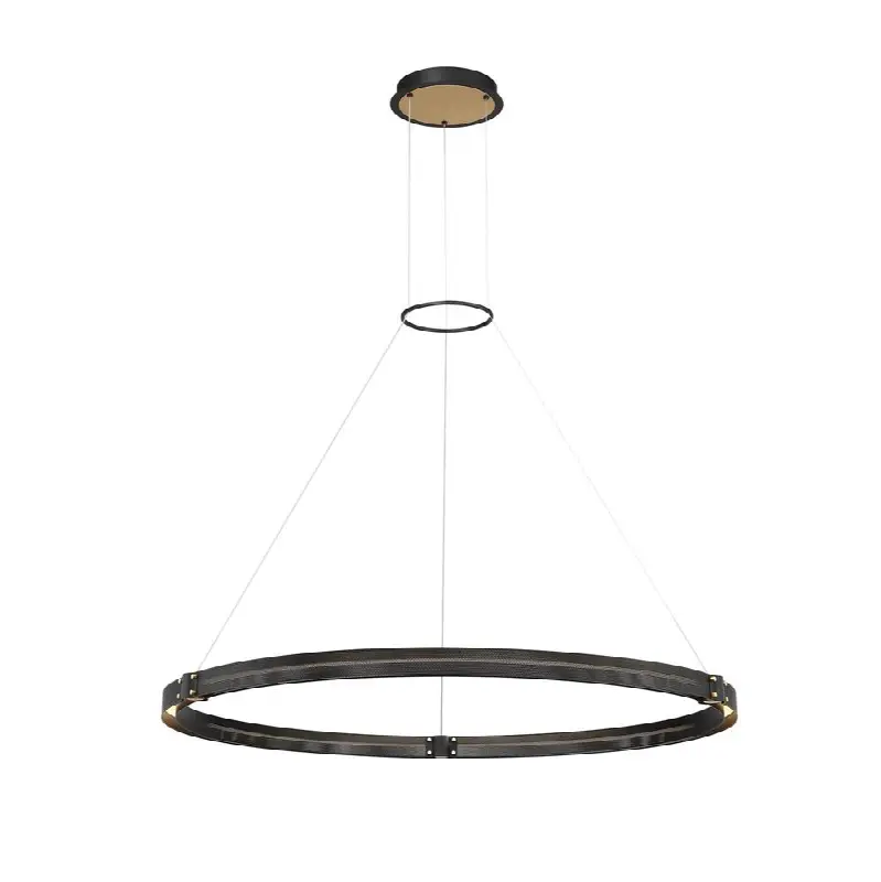 Admiral, Chandelier, 48", Gold-Black Mix