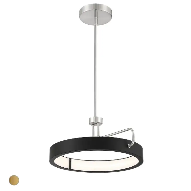 Pemberton, Pendant, 18", Satin Nickel