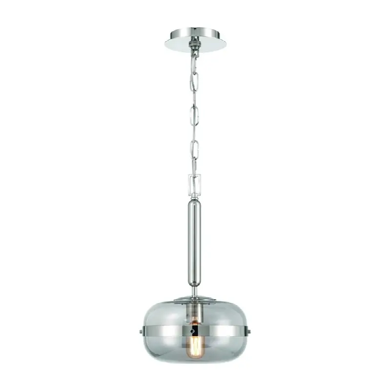 Nottingham, Pendant, 18", Polished Nickel