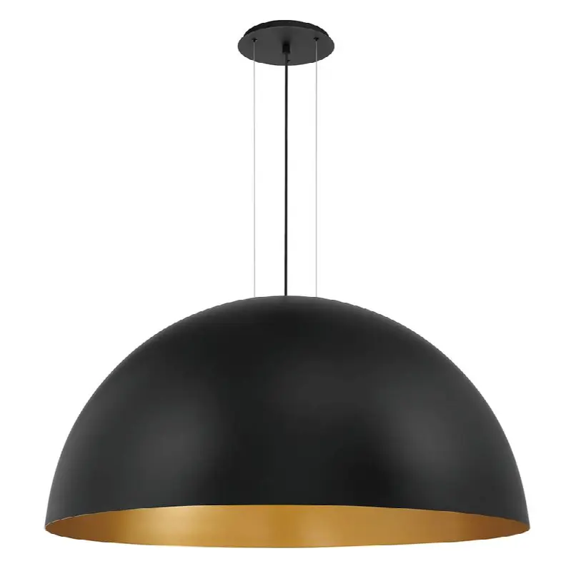 Laverton, Chandelier, 47", Gold-Black Mix