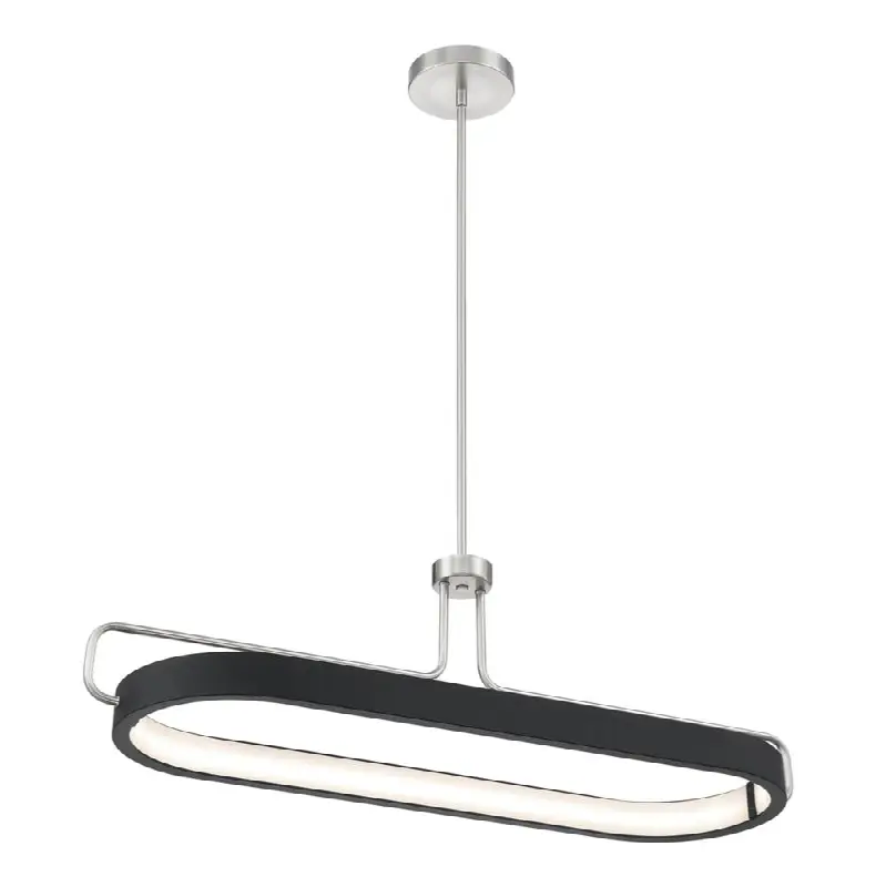 Pemberton, Pendant, 38", Brushed Nickel