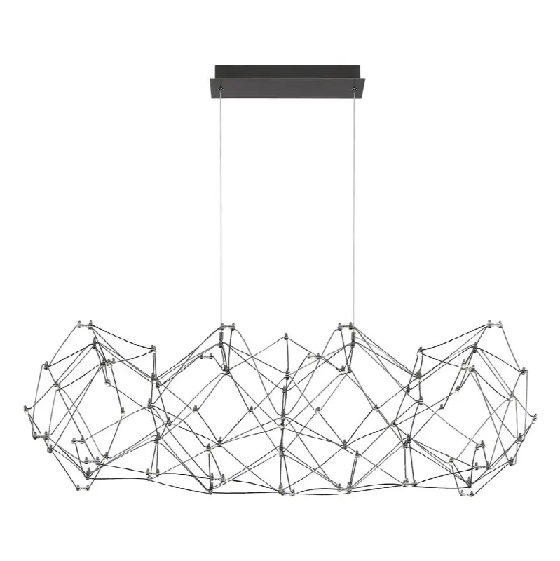 Leonardelli, Chandelier, 49", Chrome Black