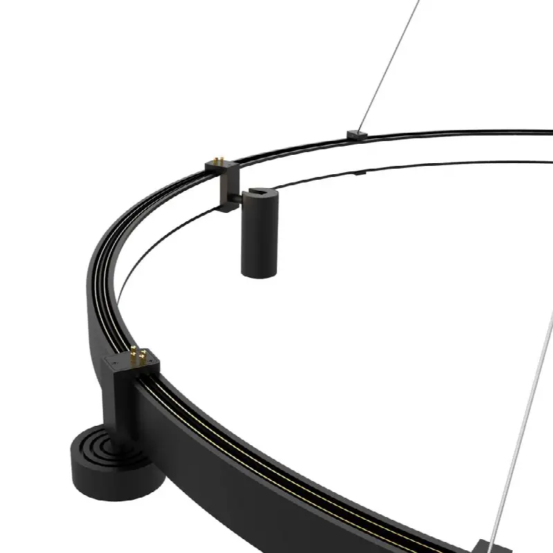 Mucci, Chandelier, 48", Matte Black