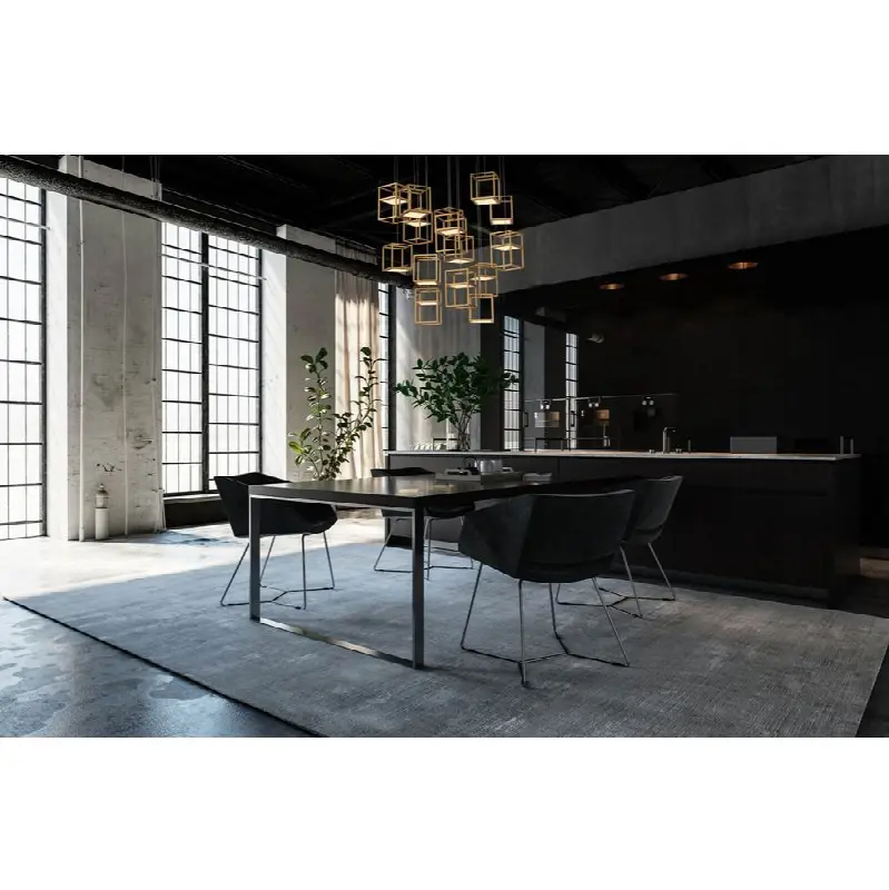 Ferro, Chandelier, 16-Light, 32", Matte Black