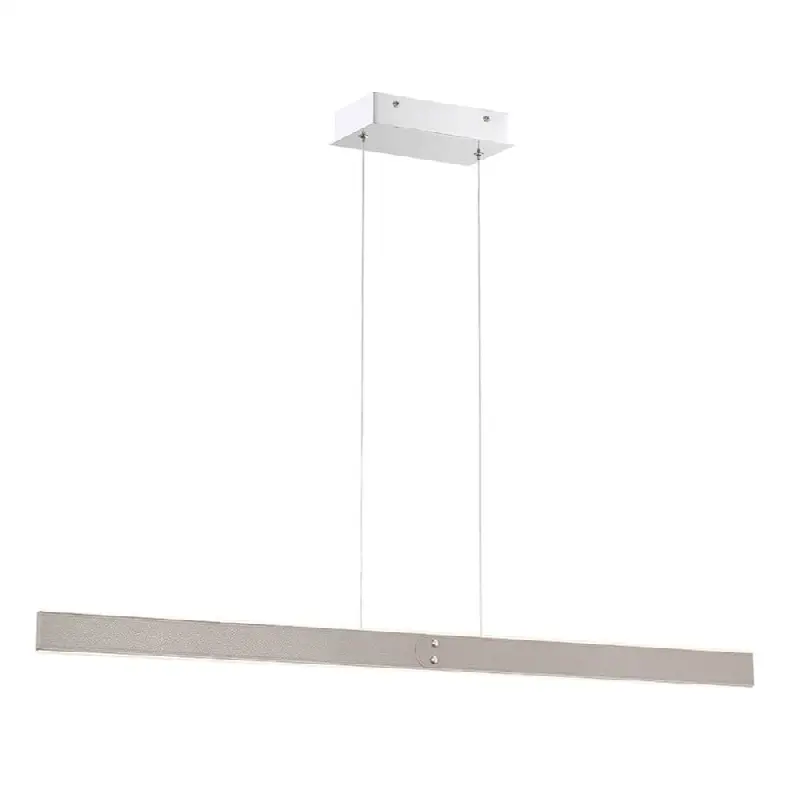 Verdura, Chandelier, 42", Matte Grey, White Acrylic