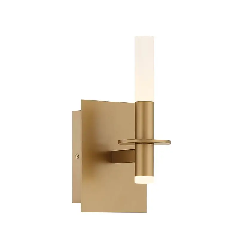 Torna, Vanity, 1-Light, Gold, White Acrylic