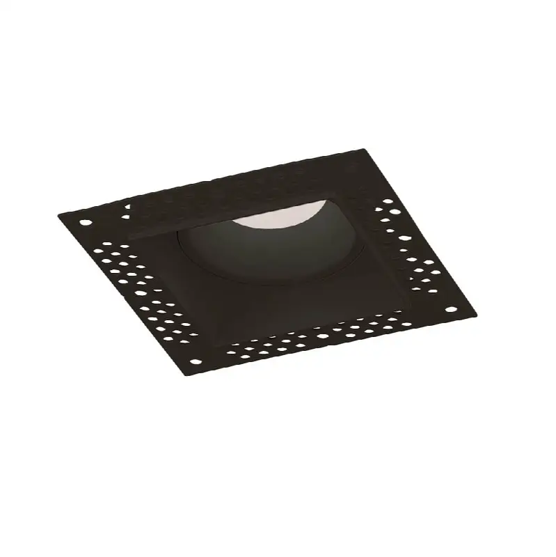 Midway 2" 15W 1 Light Square Trimless 5CCT Black