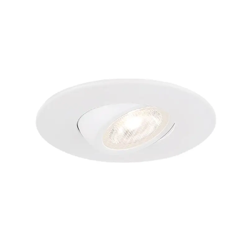 Midway 2" 5W 1 Light Round Gimbal Trim 5CCT White