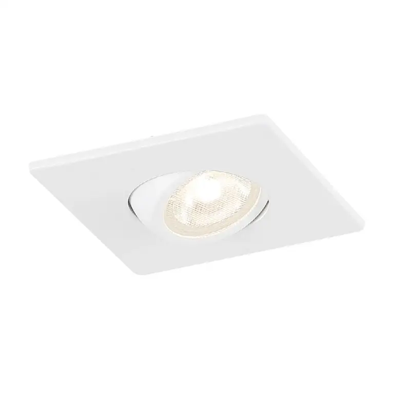 Midway 2" 5W 1 Light Squard Gimbal Trim 5CCT White