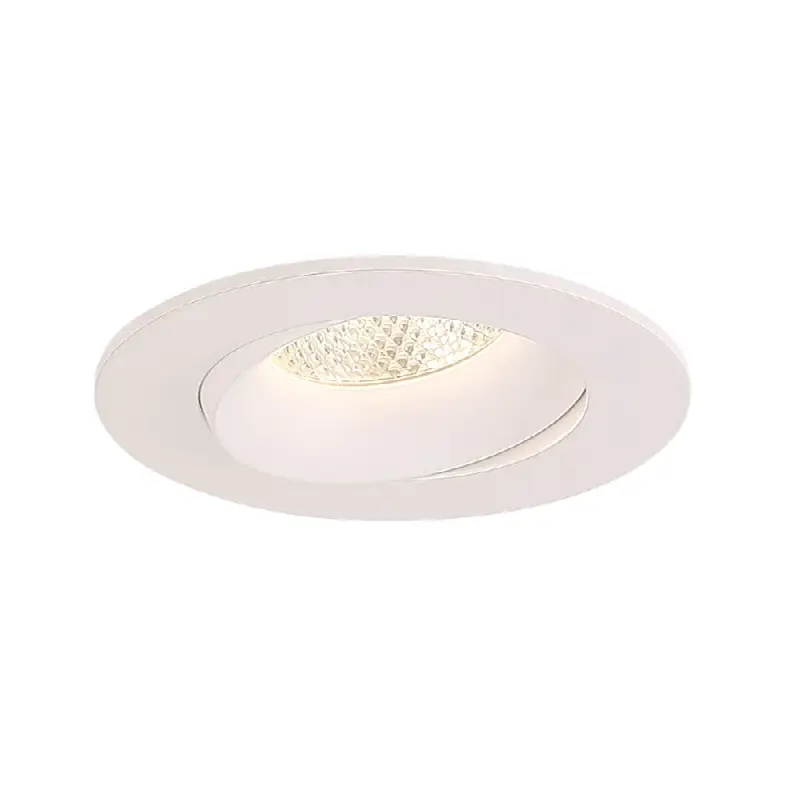 Midway 3.5" 12W 1 Light Round Gimbal Trim 5CCT White