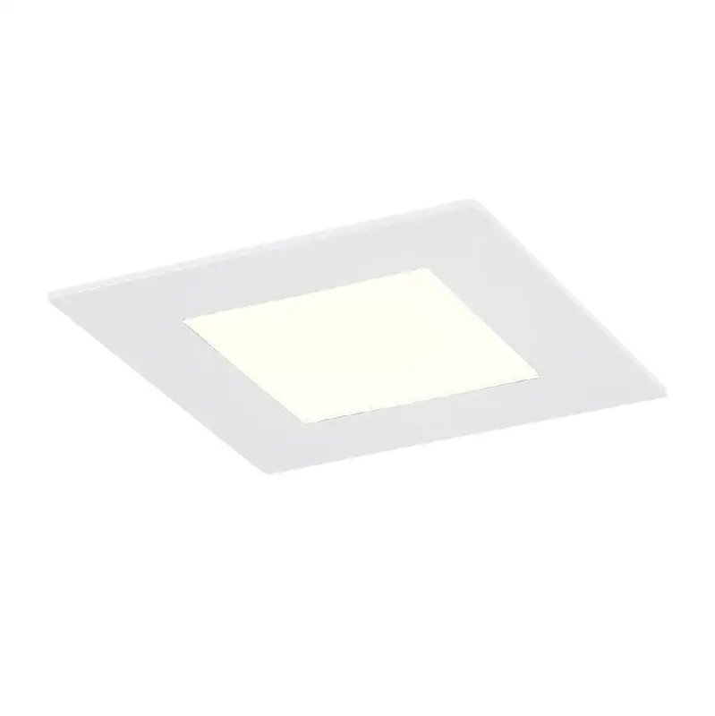 Midway 4" Slim 12W 1 Light Square Trim 5CCT White